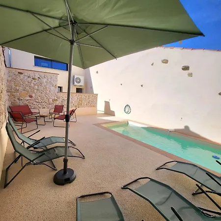 Maison De Charme Avec Piscine-clim-plage A 10min Fleury (Aude)