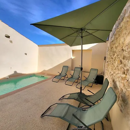 Maison De Charme Avec Piscine-clim-plage A 10min Dom wakacyjny *